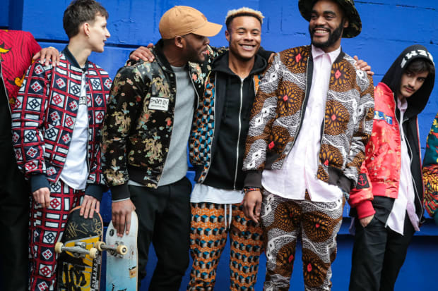 Guests before Etudes's fall 2016 show during Paris Fashion Week: Men's. Photo: Edward Berthelot/Getty Images