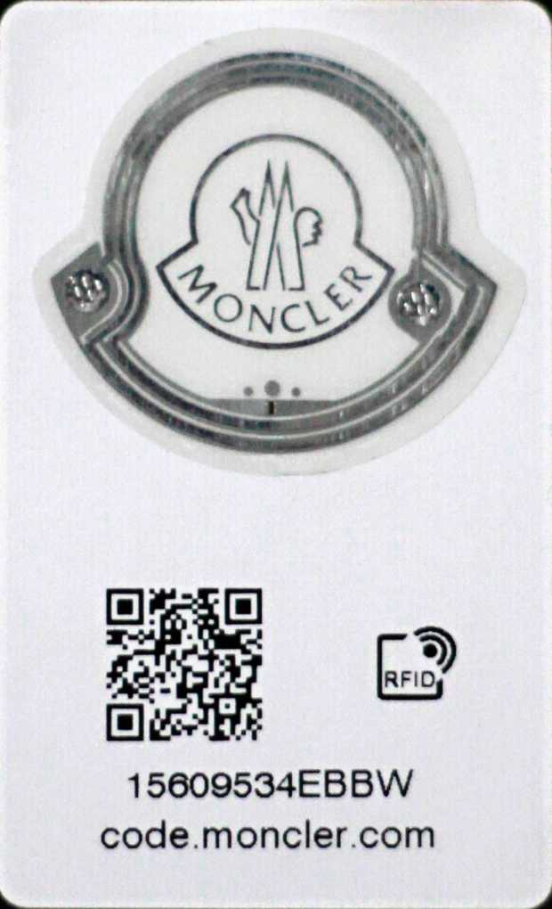 Moncler is now including RFID tags in all of its goods, allowing customers to verify the authenticity of their purchases. Photo: Moncler