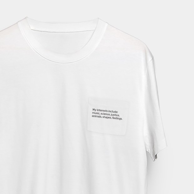 The Wing My Interests Include T-Shirt, $40, available at The Wing.