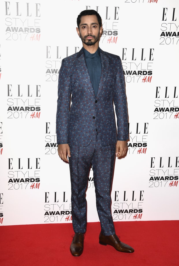 Riz Ahmed in Valentino at the 2017 'Elle' Style Awards in London. Photo: Gareth Cattermole/Getty Images