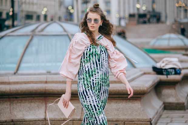 On the street in Moscow at Mercedes-Benz Fashion Week Russia. Photo: Mercedes-Benz Fashion Week Russia