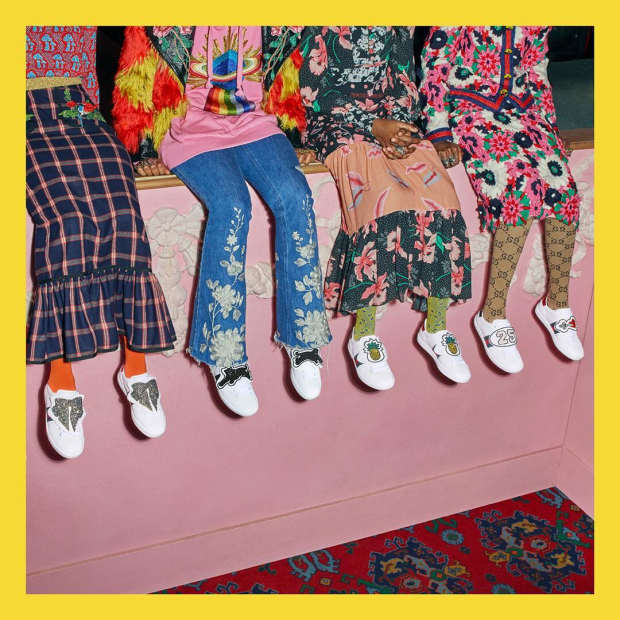 Gucci's Pre-Fall 2017 campaign. Photo: @gucci/Instagram