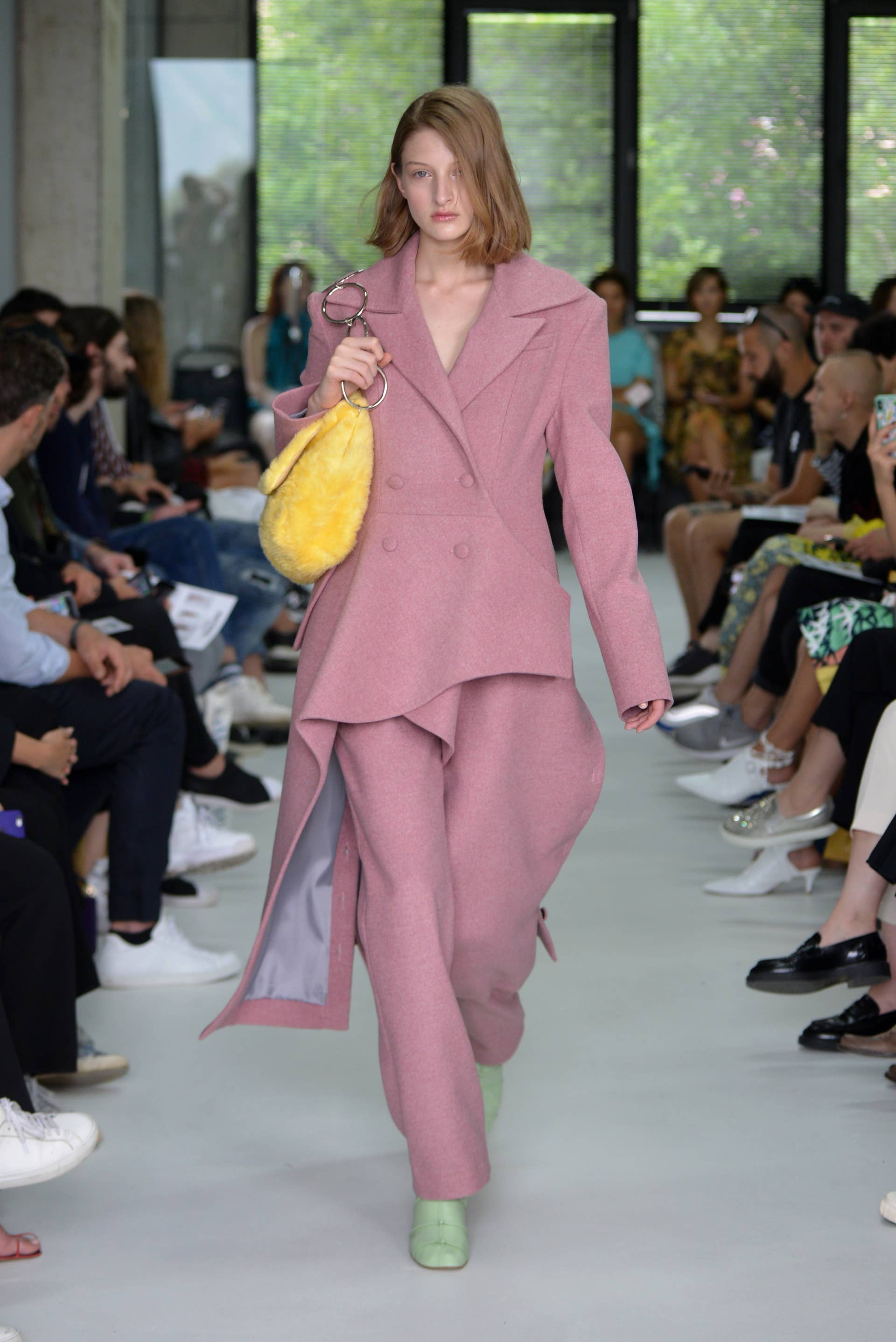 A look from the Materiel By Lado Bokuchava show. Photo: Janka Polliani/Courtesy of Mercedes-Benz