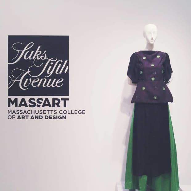 A Saks partnership with MassArt. Photo: @massartboston/Instagram