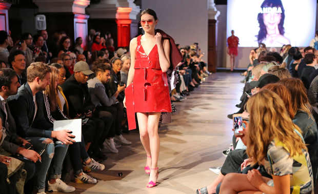 Istituto Marangoni Graduate Fashion Week show in June 2017. Photo: David M Benett/Dave Benett/Getty Images for Istituto Marangoni