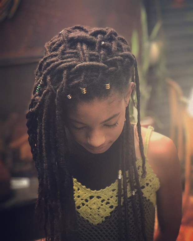 Willow Smith. Photo: @vernonfrancois/Instagram