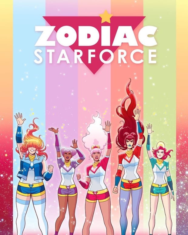 "Zodiac Starforce" cover by Paulina Ganucheau. Photo: @paulinaganucheau/Instagram