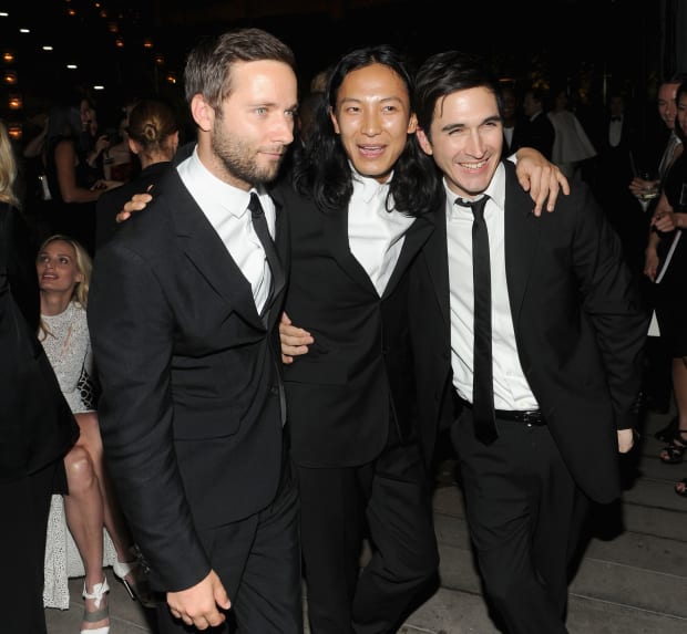 McCollough, recent NYFW-defector Alexander Wang and Hernandez at the 2013 CFDA Fashion Awards. Photo: Jamie McCarthy/Getty Images