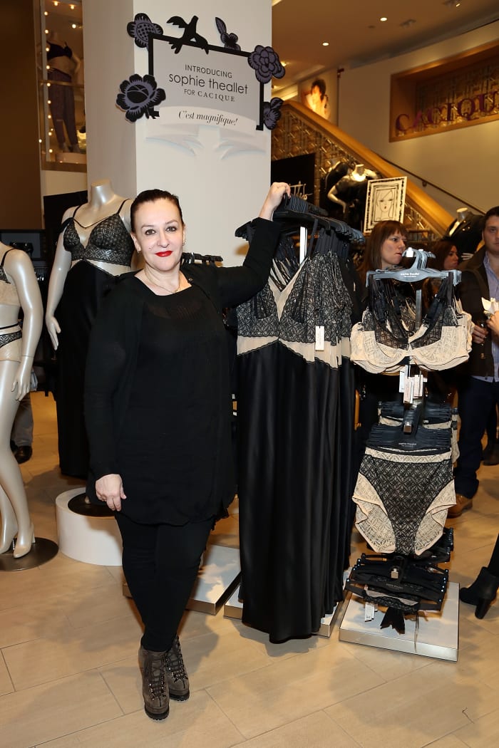 Studio Bercat graduate Sophie Theallet presenting her collection for Lane Bryant in 2014. Photo: Monica Schipper for Getty