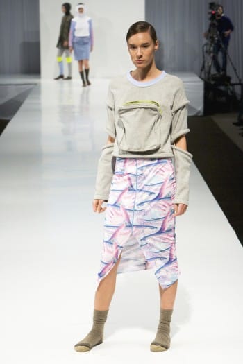 A look from California College of the Arts student Shirley Chong's graduate collection. Photo: Courtesy