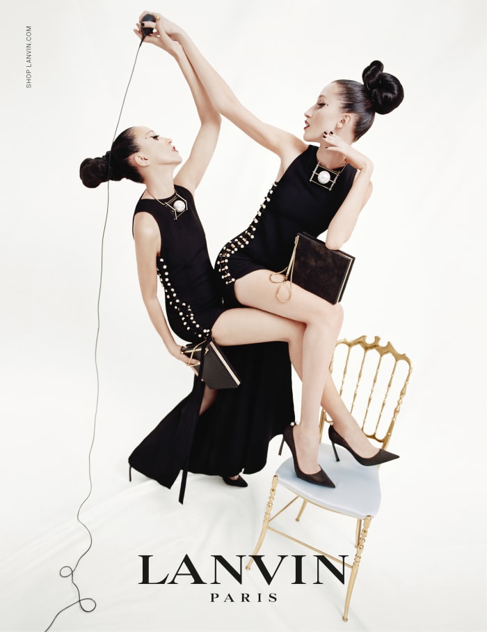 Anna Cleveland and Pat Cleveland in the Lanvin spring campaign shot by Tim Walker. Photo: Courtesy Lanvin