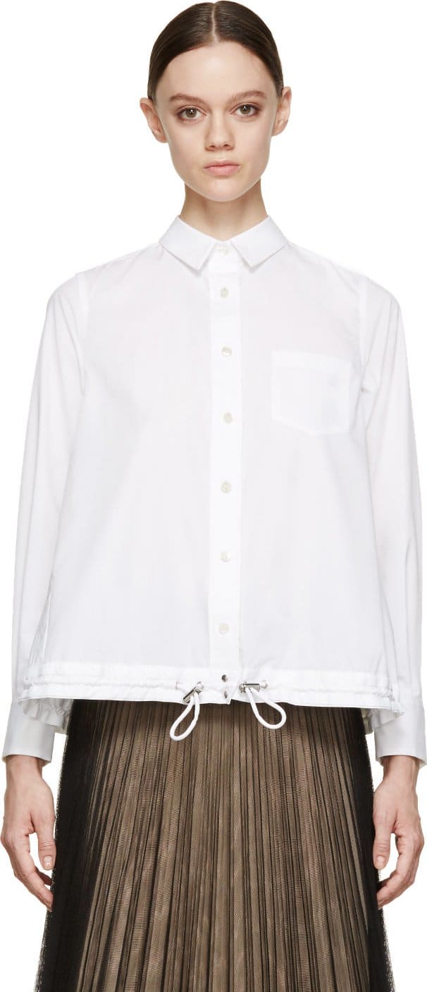 Dhani's White Button Down With a Twist - Fashionista