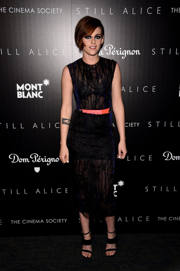 Kristen Stewart wears Roksanda at a Cinema Society screening of' "Still Alice" on Jan. 13 in New York City. Photo: Dimitrios Kambouris/Getty Images