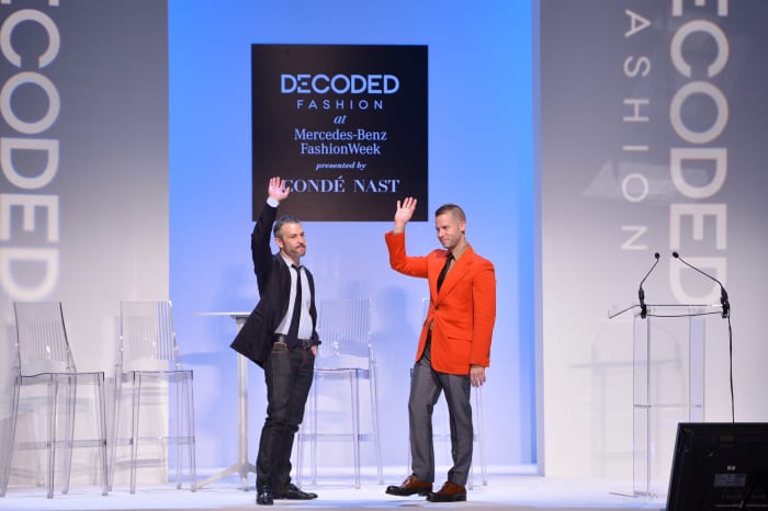 Fab co-founders Jason Goldberg and Bradford Shellhammer in 2013. Photo: Stephen Lovekin/Getty Images