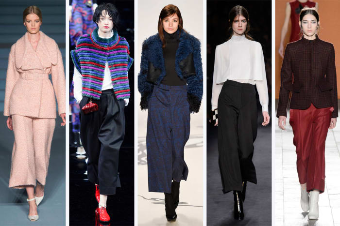 From left to right: Emilia Wickstead, Emporio Armani, Lie Sang Bong, Valentino and Paul Smith. Photos: Imaxtree