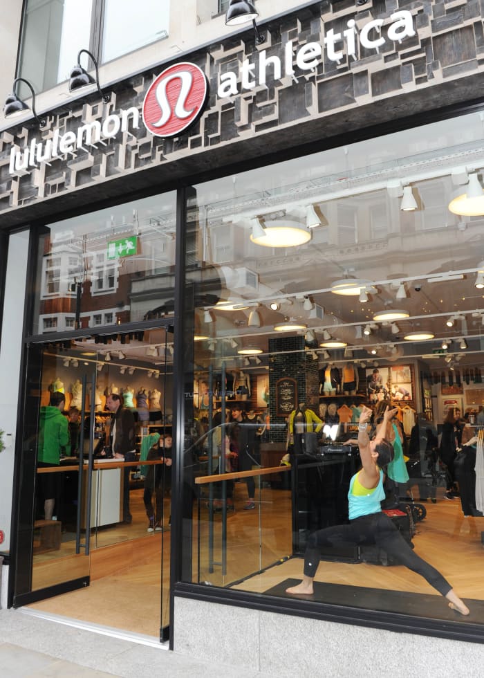 Lululemon's first European store in London. Photo: Stuart C. Wilson/Getty Images for Lululemon Athletica