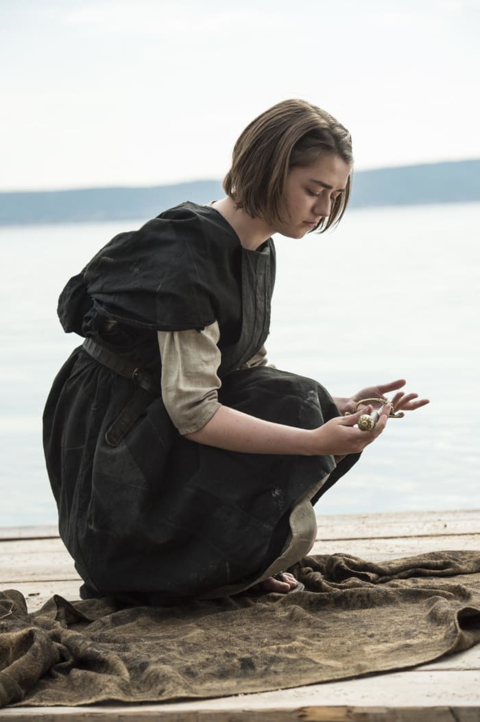 On 'Game Of Thrones,' Arya Finally Gets A New Dress - Fashionista