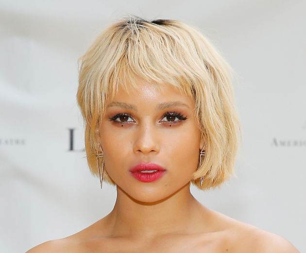 Zoe Kravitz goes extremely blonde. Photo: John Lamparski/WireImage/Getty Images