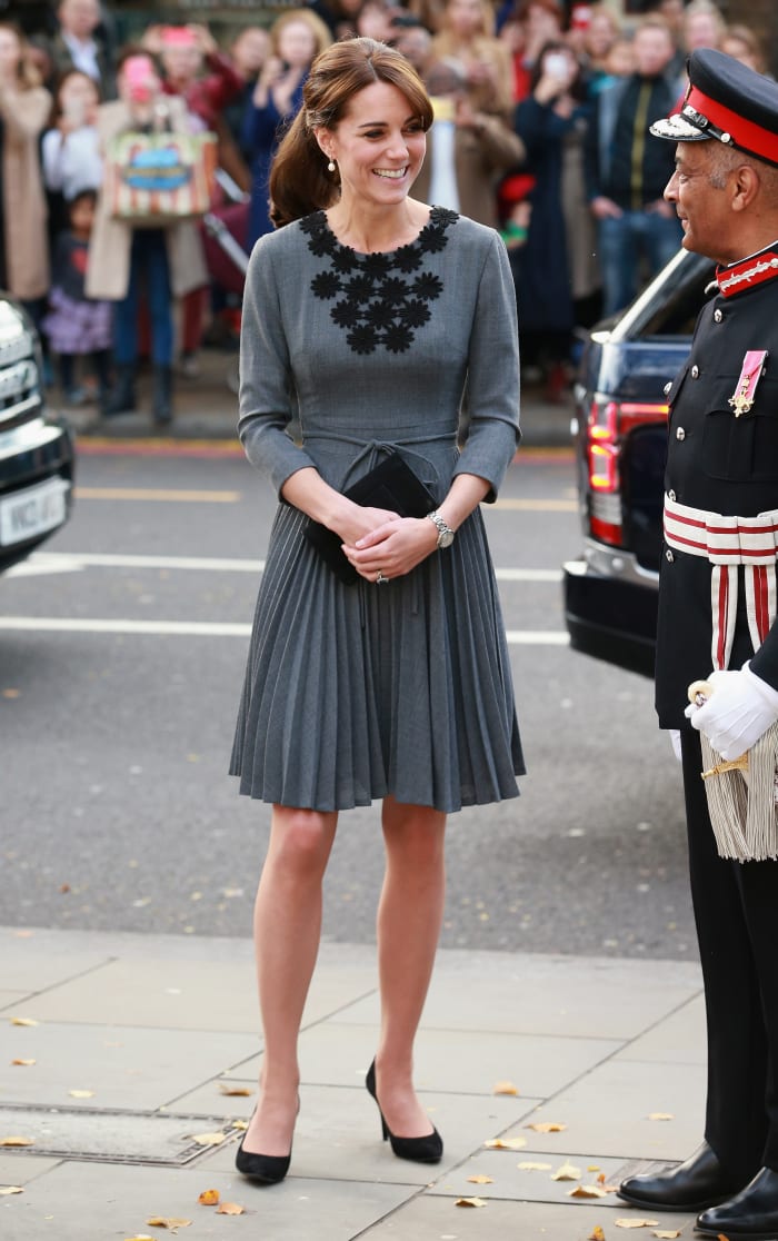 Kate Middleton meets children and mentors from Chance UK's Early Intervention Program. Photo: Alex B. Huckle/Getty Images