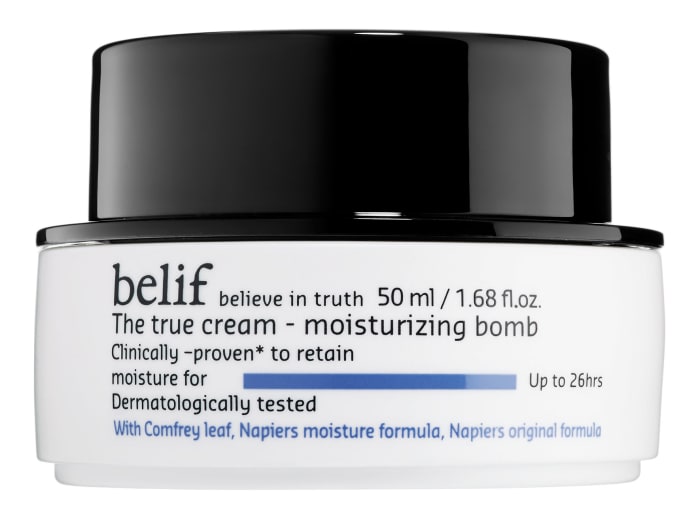 Belif's "The True Cream Moisturizing Bomb," $38, available at Sephora.