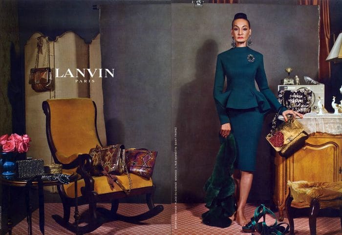 Elbaz's decision to cast older women in Lanvin's fall 2012 campaign was widely celebrated. Photo: Lanvin