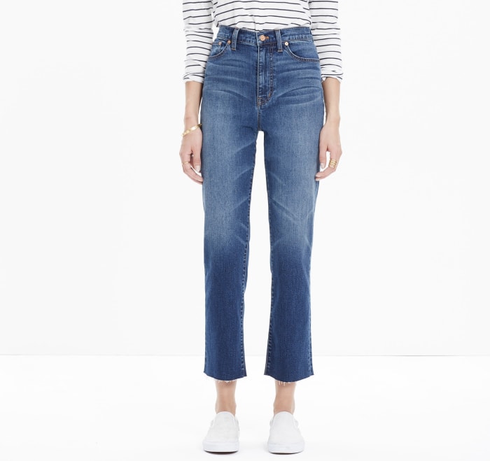 Lauren's High-Rise Cropped Flare Jeans - Fashionista
