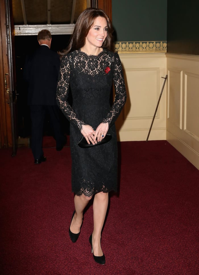 Kate Middleton at the Festival of Remembrance at the Royal Albert Hall. Photo: Chris Jackson/Getty Images