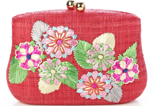 Serpui 'Blair Garden' clutch for spring 2016 ($220). Photo: Fernando Freire and Renato Pagani/Serpui