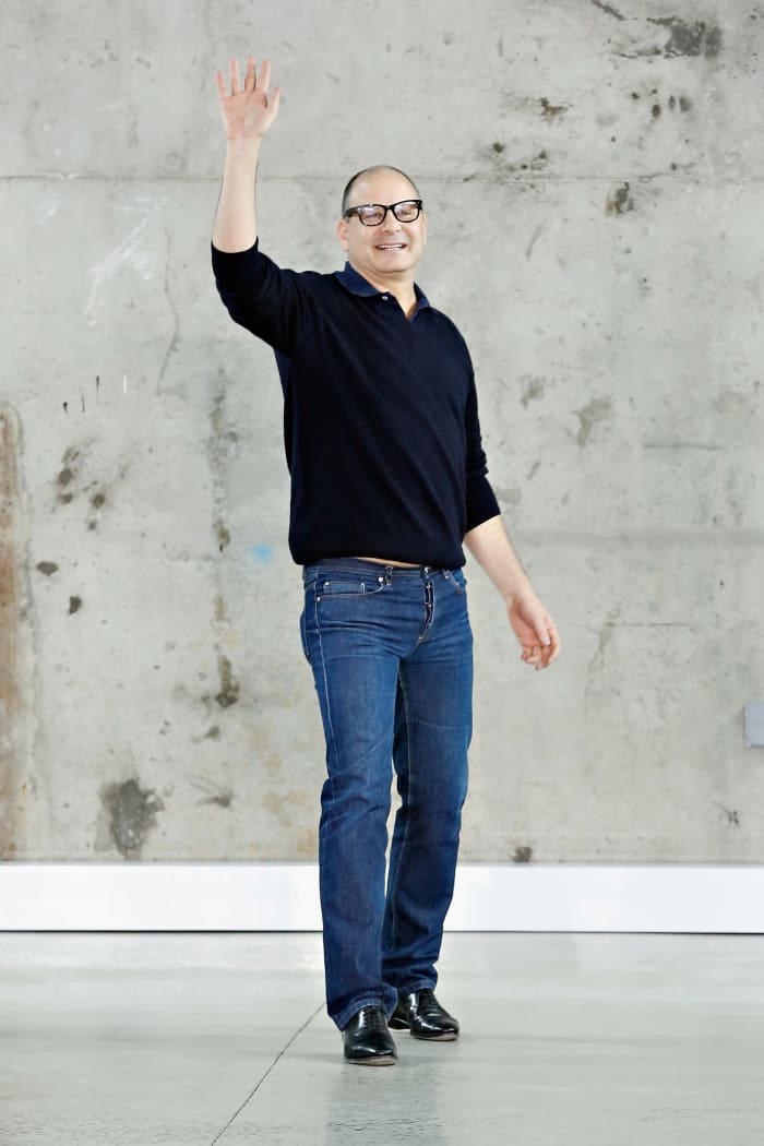 Reed Krakoff at the finale of his fall 2014 New York Fashion Week show. Photo: Cindy Ord/Getty Images