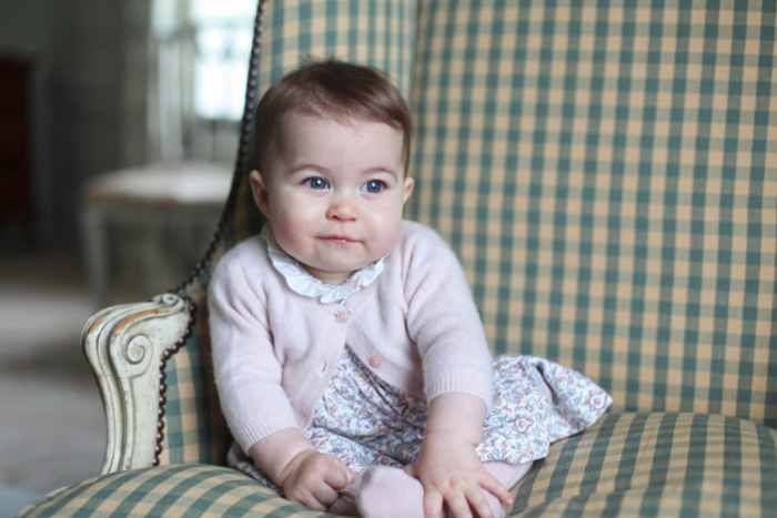 Princess Charlotte photographed by Kate Middleton at Anmer Hall earlier this month. Photo: @KensingtonRoyal/Twitter