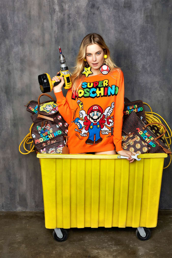 Moschino Teams Up With Nintendo for its Latest Nostalgic Capsule
