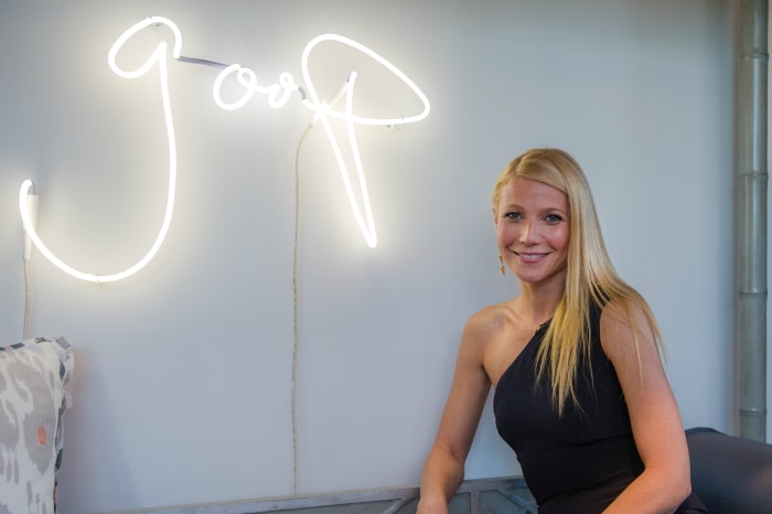 Gwyneth Paltrow at a Goop pop-up launch party in Dallas in Nov. 2014. Photo: Layne Murdoch Jr./Getty Images