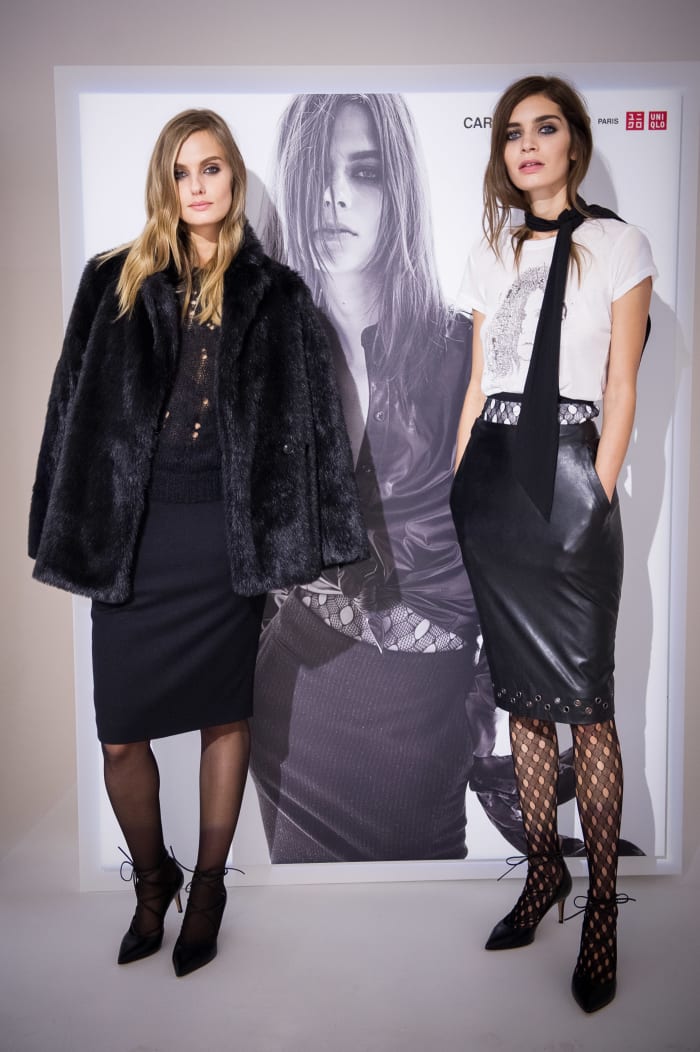 The Carine Roitfeld for Uniqlo presentation in Paris last September. Photo: Francois Durand/Getty Images