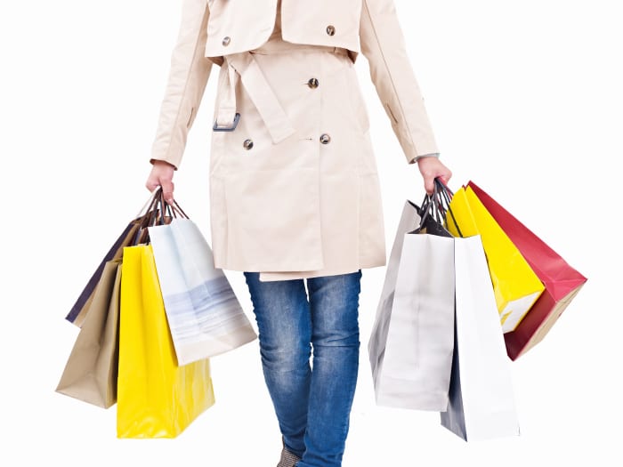 Leave the emotional baggage of 2015 behind and fill your empty soul with commercial goods. Photo: iStock
