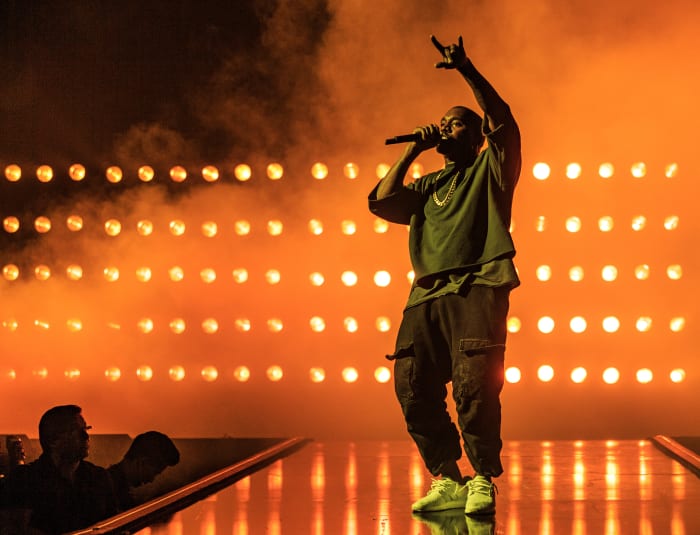 Kanye West performs at the 2015 iHeartRadio Music Festival in Sept. 2015 in Las Vegas. Photo: Christopher Polk/Getty Images