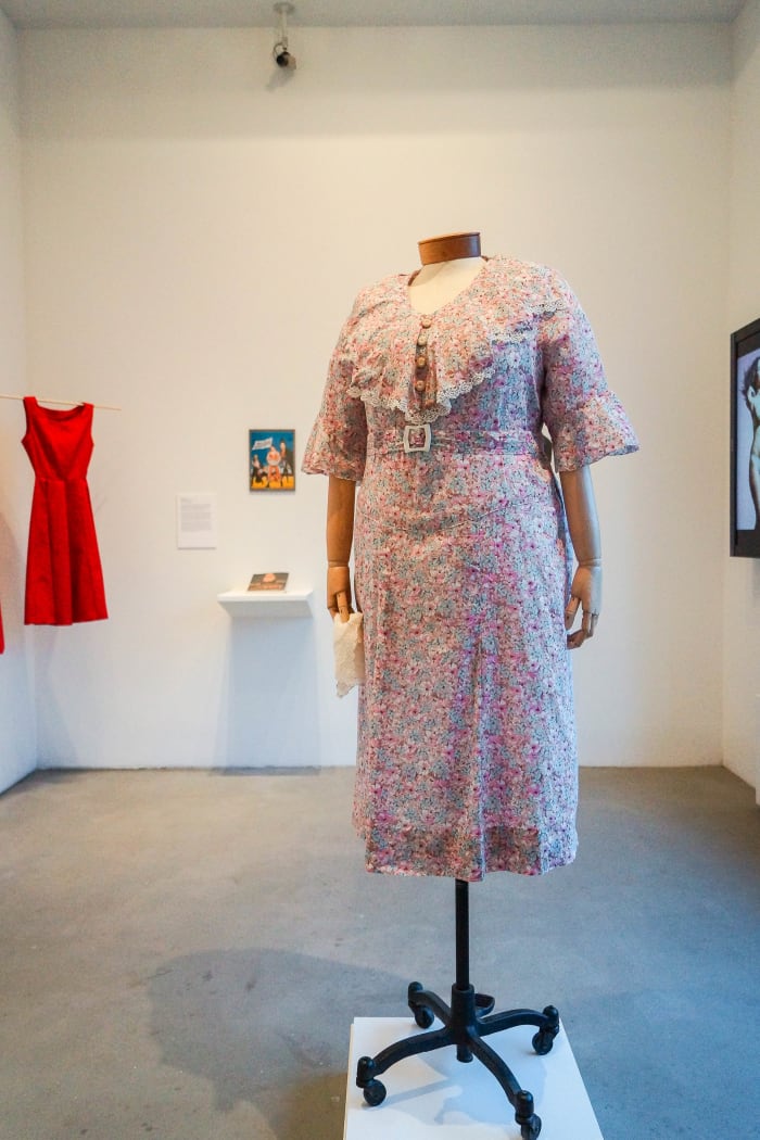 Marie Dressler Dress, mid to late 1930s Gottfried Co., Cleveland, Ohio Printed cotton, lace, metal, plastic Courtesy NYU Costume Studies MA Program