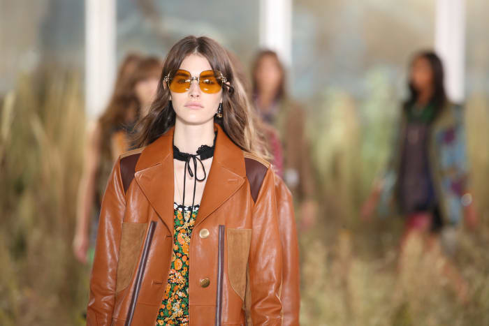 The Coach runway show at New York Fashion Week in September. Photo: Antonio de Moraes Barros Filho/Getty Images