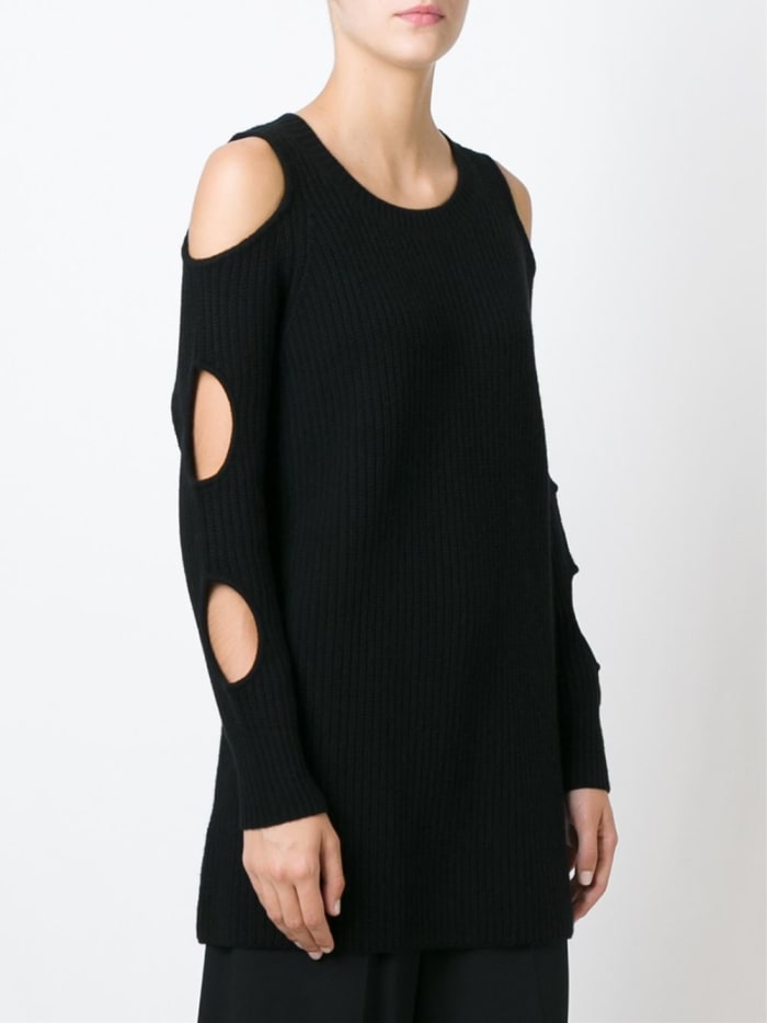A knit tunic from Zoë Jordan's "Knitlab" capsule collection, $551.77, available at Farfetch.