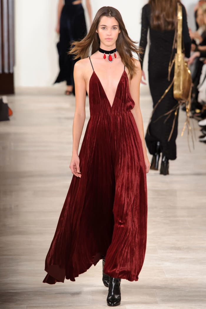 A look from Ralph Lauren's fall/winter 2016 collection. Photo: Imaxtree