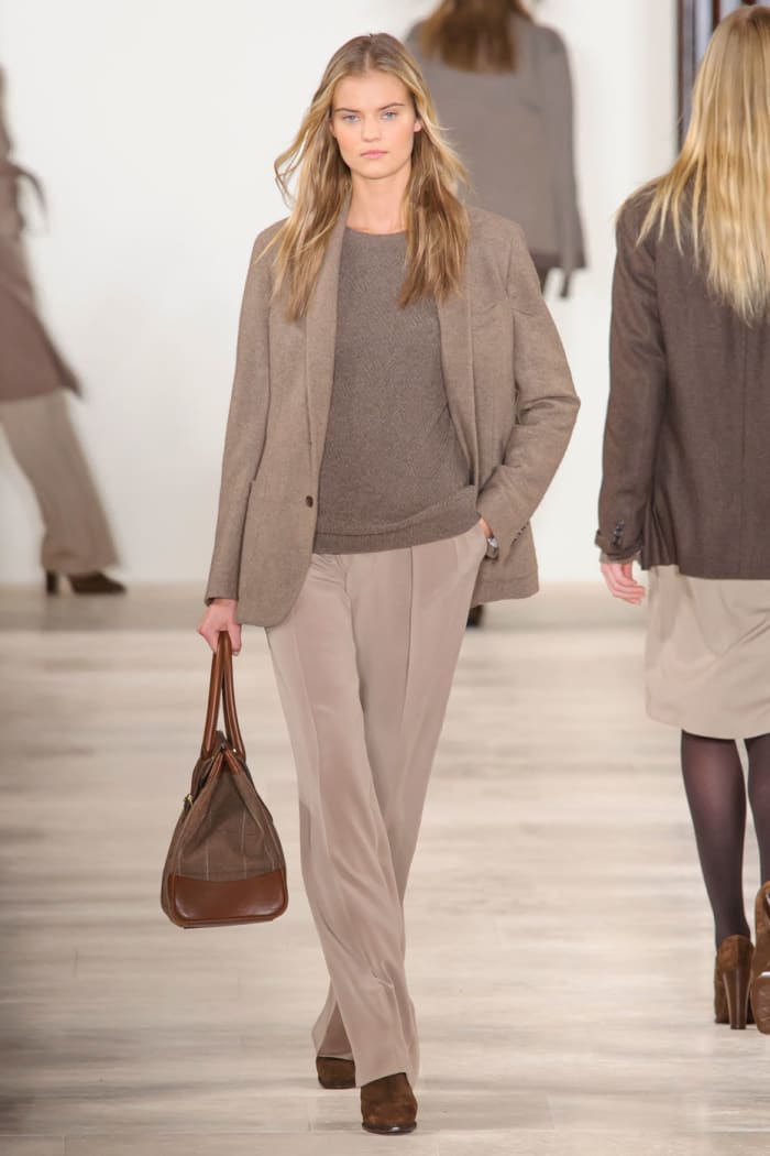 A look from Ralph Lauren's fall/winter 2016 collection. Photo: Imaxtree