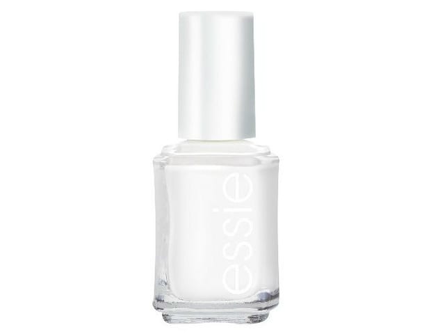 Essie nail polish in "Blanc," $8.59, available at Target.