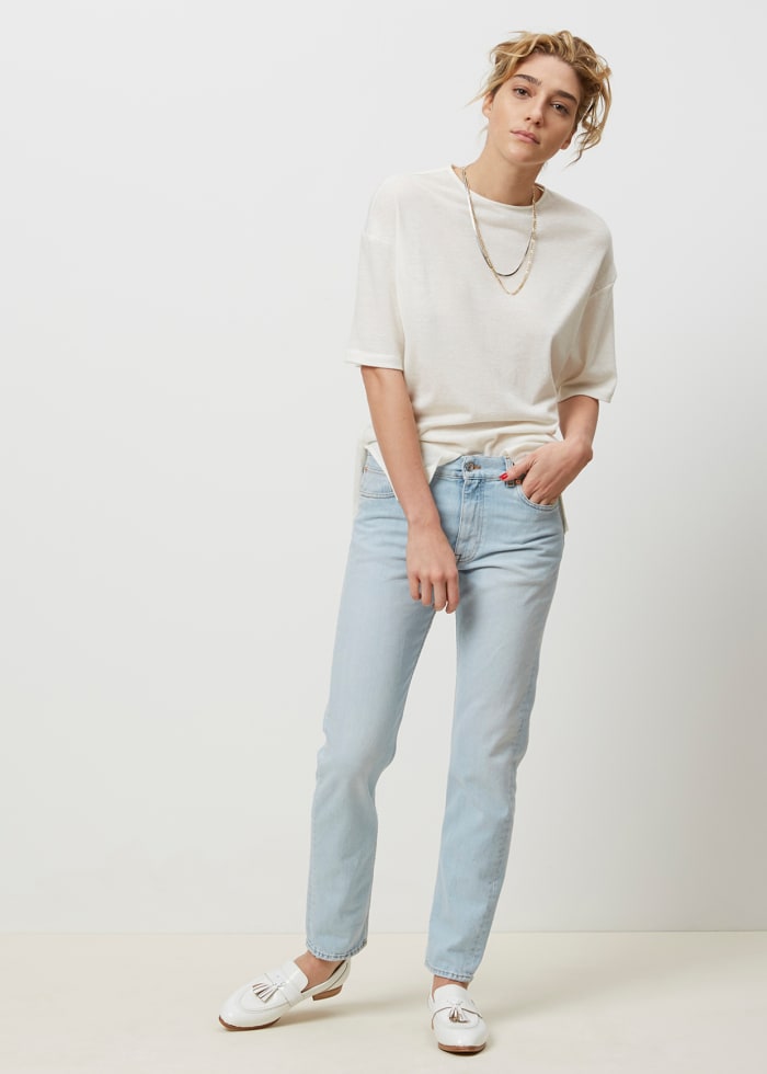 Totokaelo Ecru Coel shirt, now $138.60, available at Totokaelo.
