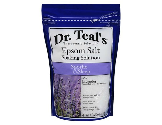 Dr. Teal's Epsom Salt Soaking Solution, $4.89, available at Target.