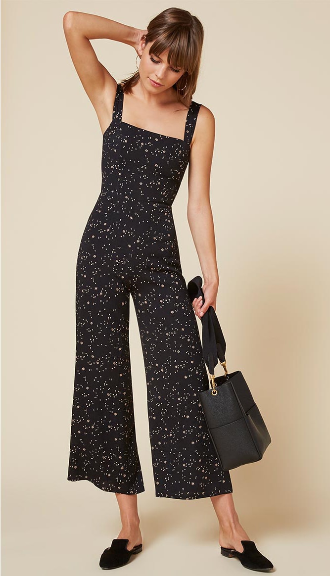 The Reformation Spades jumpsuit, $198, available at Reformation.