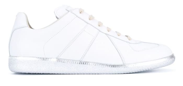 Margiela "Replica" sneakers, $695, available at Farfetch.