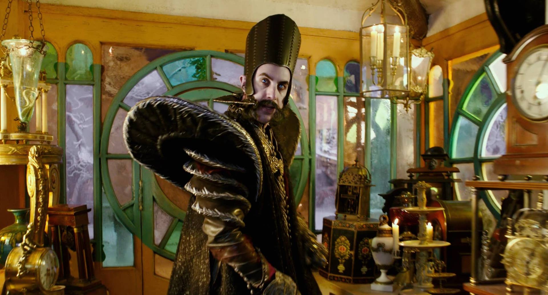 Sacha Baron Cohen as Time in "Alice Through the Looking Glass." Photo: Disney