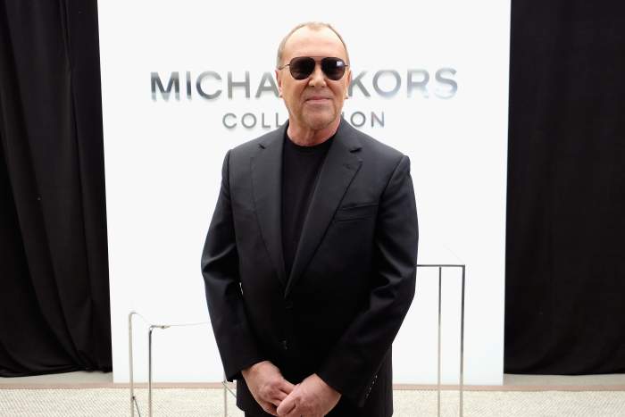 Michael Kors at New York Fashion Week in February. Photo: Dimitrios Kambouris/Getty Images For Michael Kors