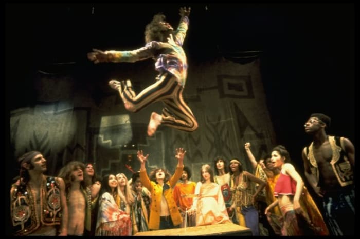 A scene from the Broadway production of the musical "Hair." Photo: Billy Rose Theatre Division, The New York Public Library.