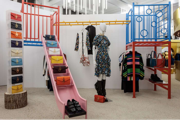J.W. Anderson is one of the many designers on display at the new Dover Street Market in central Piccadilly. Photo: Dover Street Market