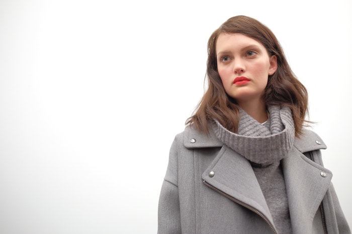 From Banana Republic's New York Fashion Week presentation in February. Photo: Jemal Countess/Getty Images